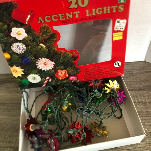 Vtg Multicoloured String Lights - Picture 12 of 13